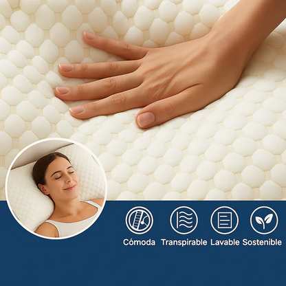 Almohada CerviLux™ - Redescubre el placer de despertar sin dolores